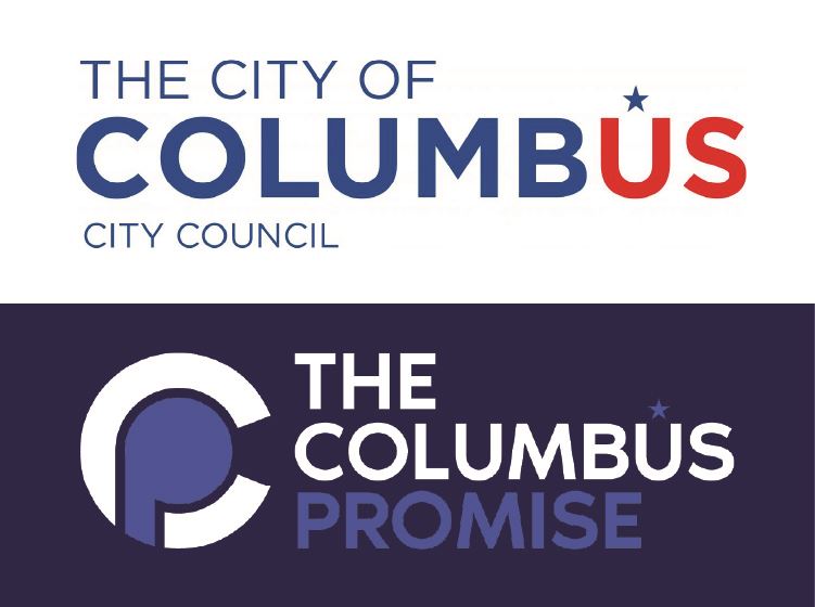 Columbus City Council and Columbus Promise logos